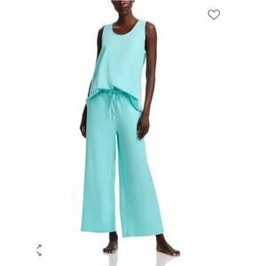 Eileen Fisher 100% Organic Cotton Tank Top Blue